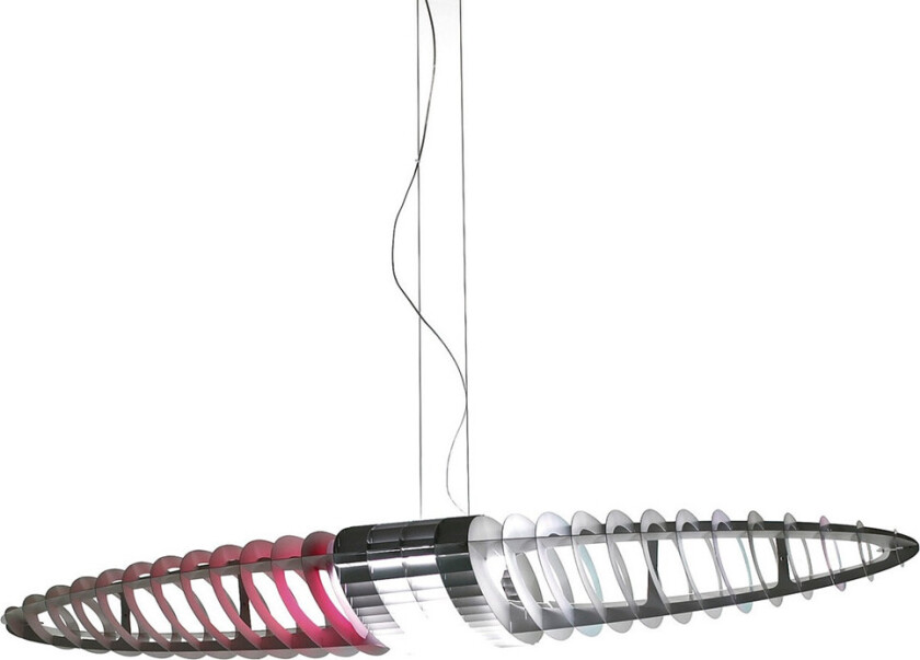 Titania D17 pendel aluminium, utbyttbare lysfilter