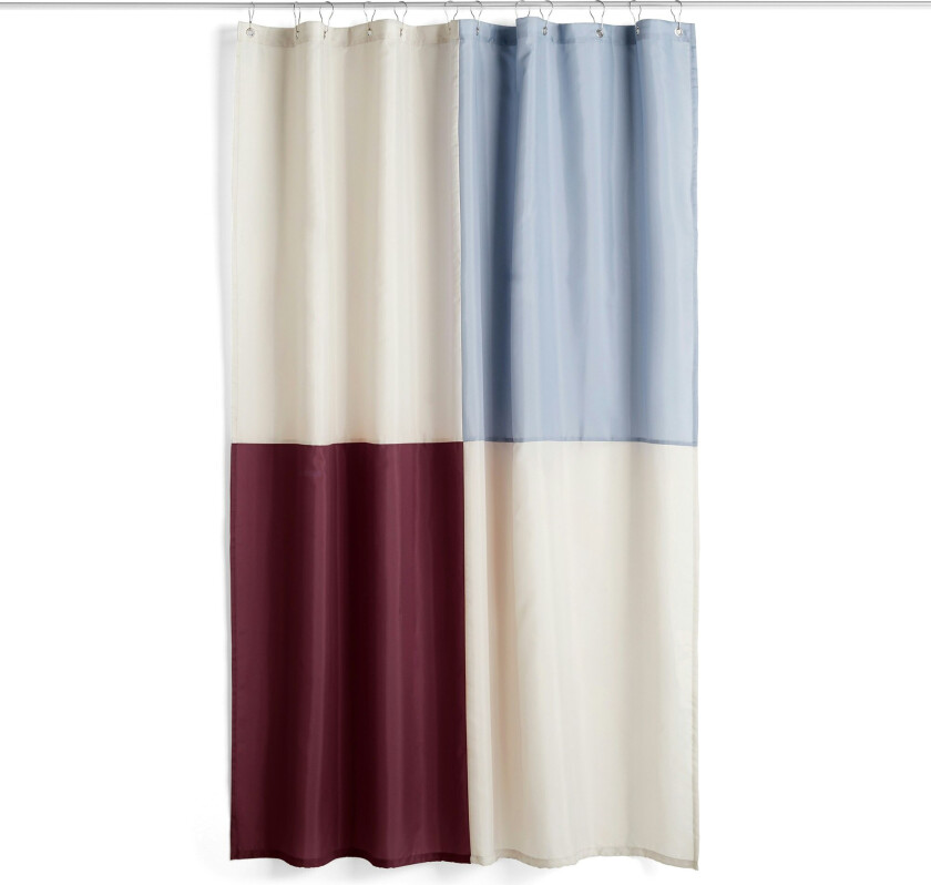 Hay Check Dusjforheng 180x200 Cm Vinrød - Dusjforheng Polyester Burgundy - AC465-A872
