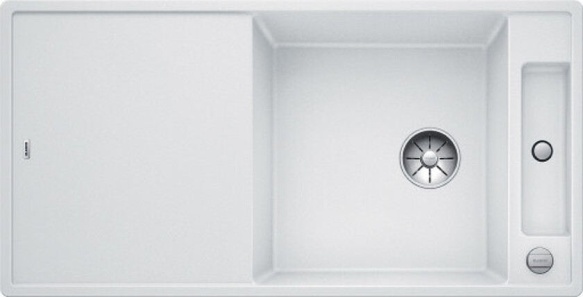 Axia III XL 6 S-F kjøkkenvask, 99x50 cm, hvit