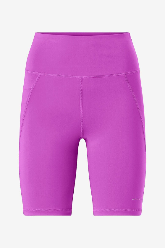 Treningstights Flattering High Waist Bike Tights - Lilla
