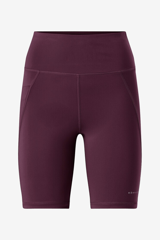Treningstights Flattering High Waist Bike Tights - Rød