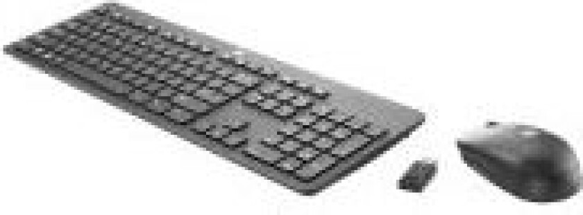 Slim trådløst tastatur og mus