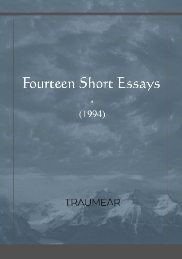 Fourteen Short Essays av Traumear (Paperback)