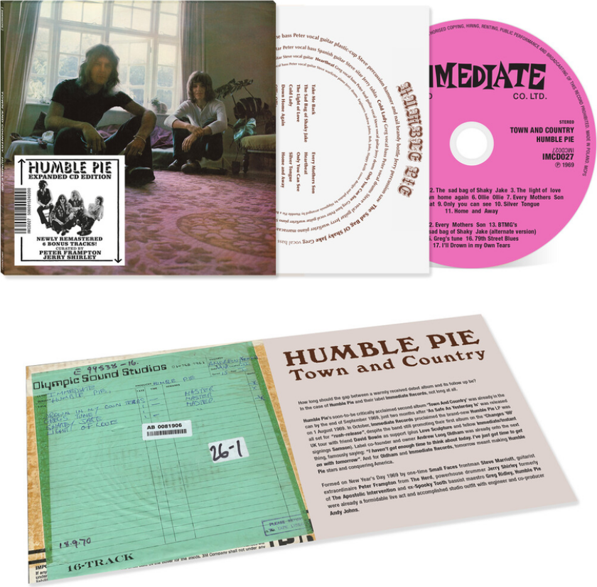 Humble Pie Town & Country CD