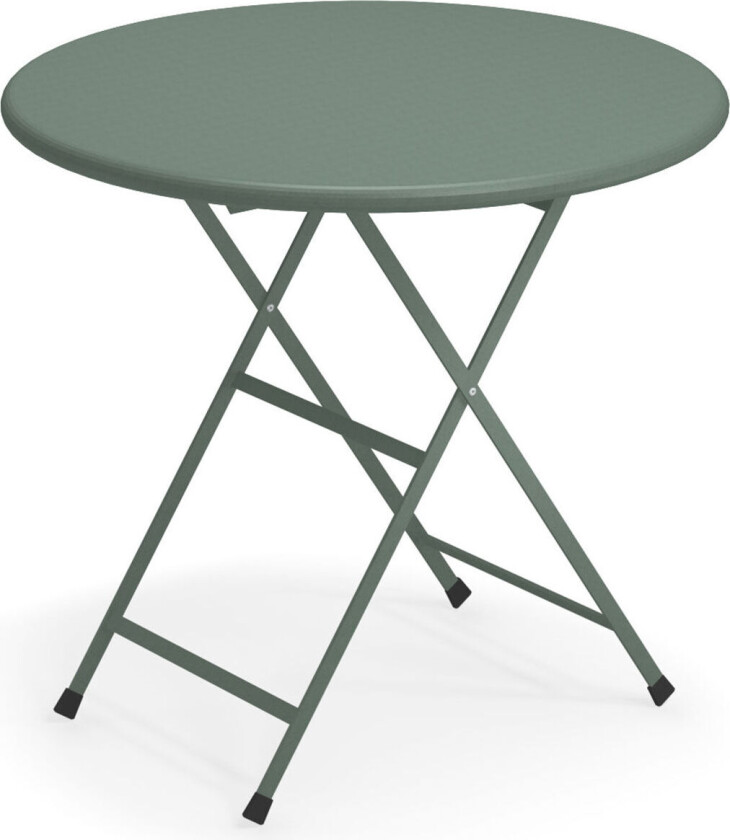 EMU Arc En Ciel Folding Round Table, Dark Green