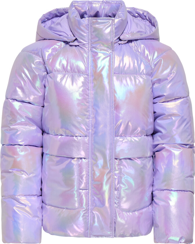 Polstret Jakke - KogPearl-Calina - Purple Rose/Metalli - - 14 år (164) - Dunjakke