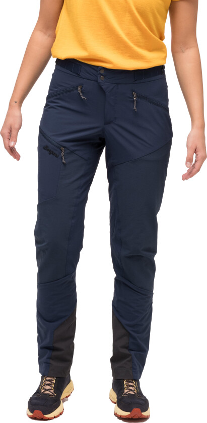 Bergans Of Norway Tind Softshell Pants Dame Navy Blue 42