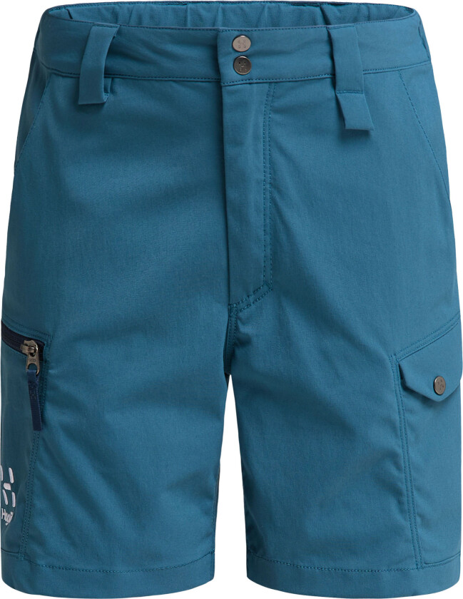Mid Fjell Shorts, turshorts junior Dark Ocean