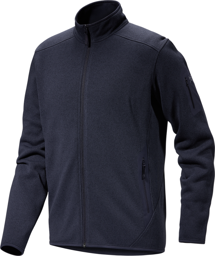 Arc'Teryx Covert Cardigan Herre Black Sapphire Heather Ii L