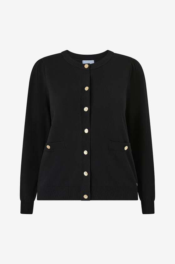 Kardigan Zh-Kogle 1419-Cardigan L/S - Svart