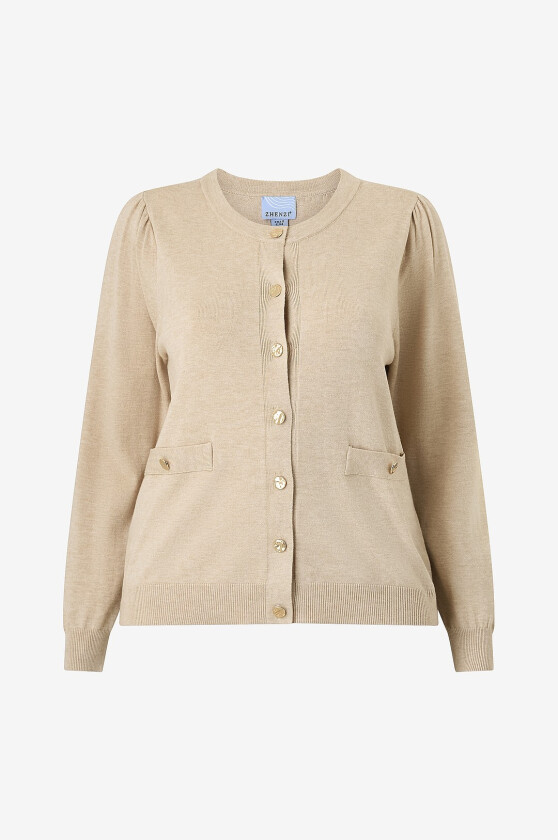 Kardigan Zh-Kogle 1419-Cardigan L/S - Brun