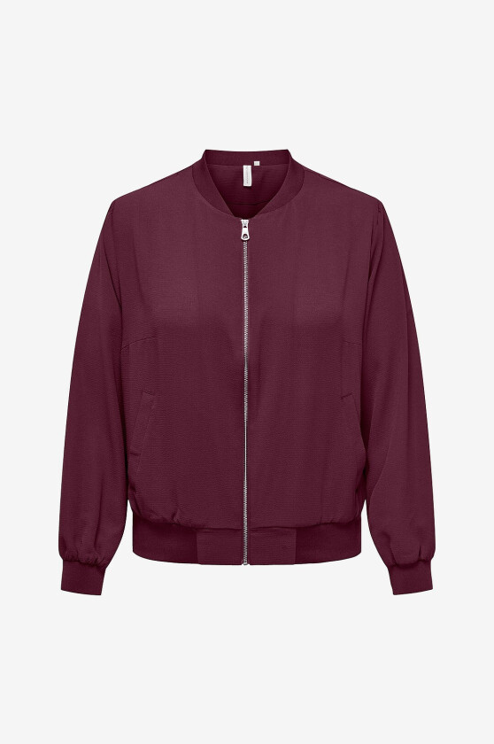 Bomberjakke carLux Life LS Bomber Jacket - Rød
