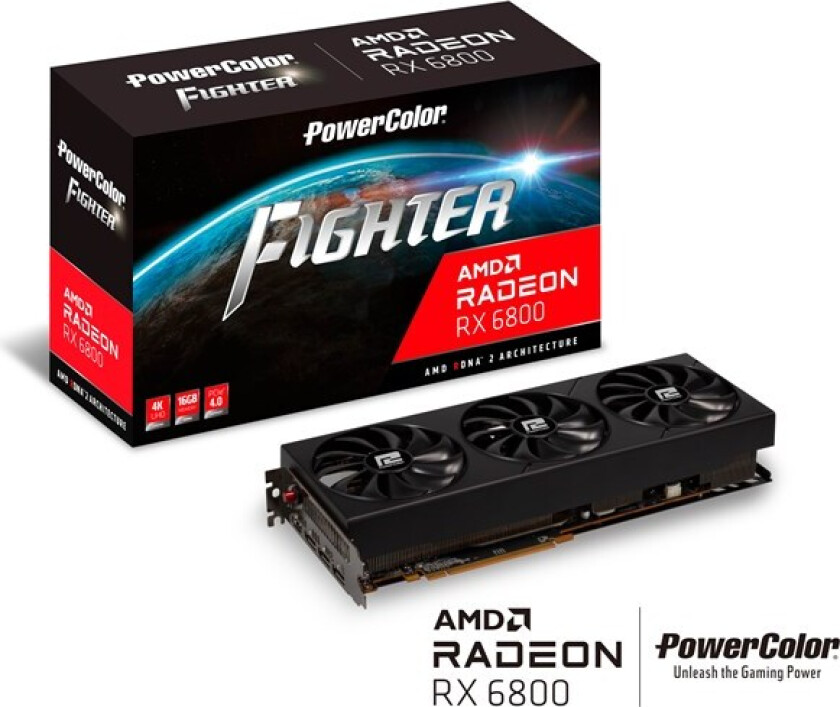 Radeon RX 6800 Fighter - 16GB GDDR6 RAM - Grafikkort
