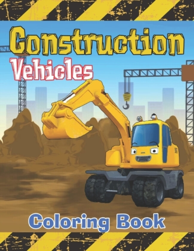 Construction Vehicles Coloring Book av Smypress (Paperback)