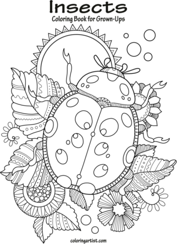 Insects Coloring Book for Grown-Ups 1 av Nick Snels (Paperback)