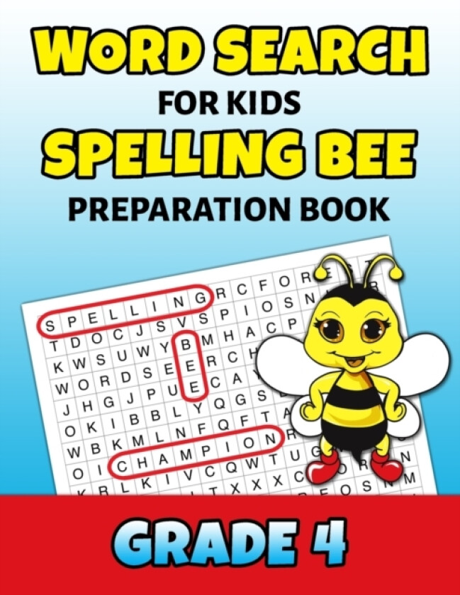 Word Search For Kids Spelling Bee Preparation Book Grade 4 av Puzzle Mastery Press (Paperback)