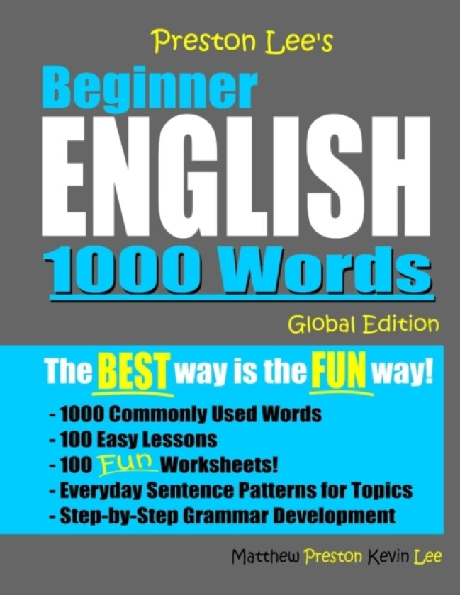 Preston Lee's Beginner English 1000 Words Global Edition av Matthew Preston, Kevin Lee (Paperback)