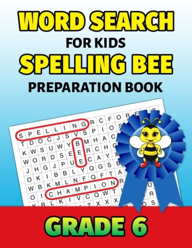 Word Search For Kids Spelling Bee Preparation Book Grade 6 av Puzzle Mastery Press (Paperback)