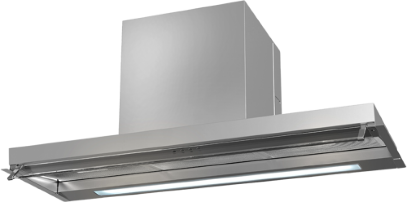 Integro Basic Rustfri 90 Cm Innebygd Ventilator