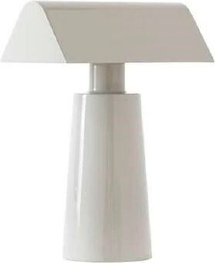 &Tradition Caret MF1 bærbar bordlampe Silk grey