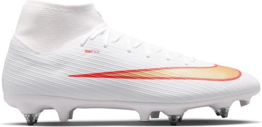 Mercurial Superfly 11 Academy SG-PRO Anti-Clog Break Em' - Vått gress (SG), størrelse 45