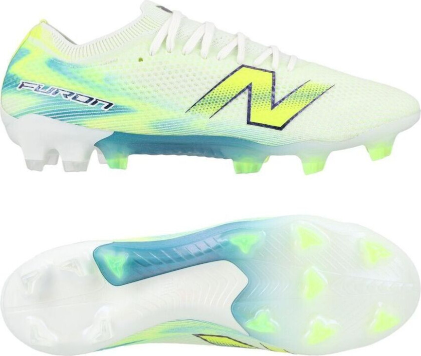 Furon V9 Elite Fg Neon Tide - Gress (Fg), størrelse 40