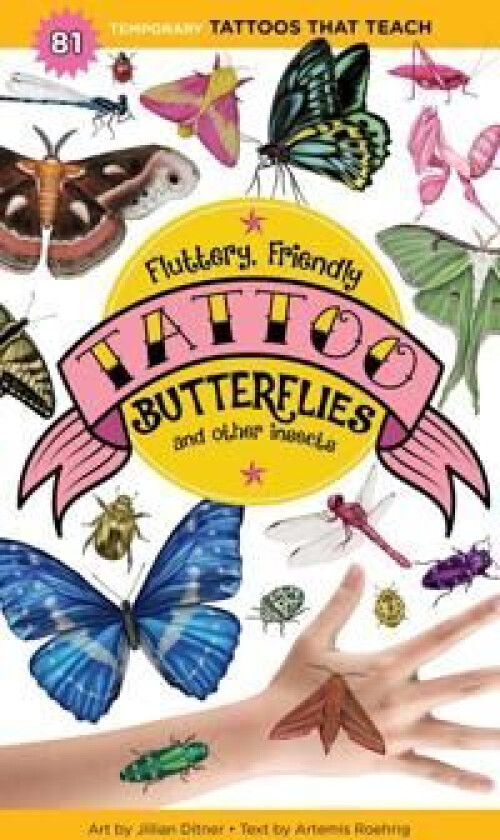 Fluttery, Friendly Tattoo Butterflies and Other Insects