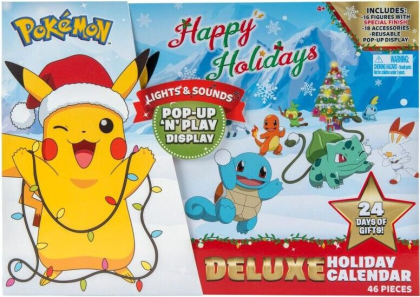 Pokemon Adventskalender Deluxe 2021