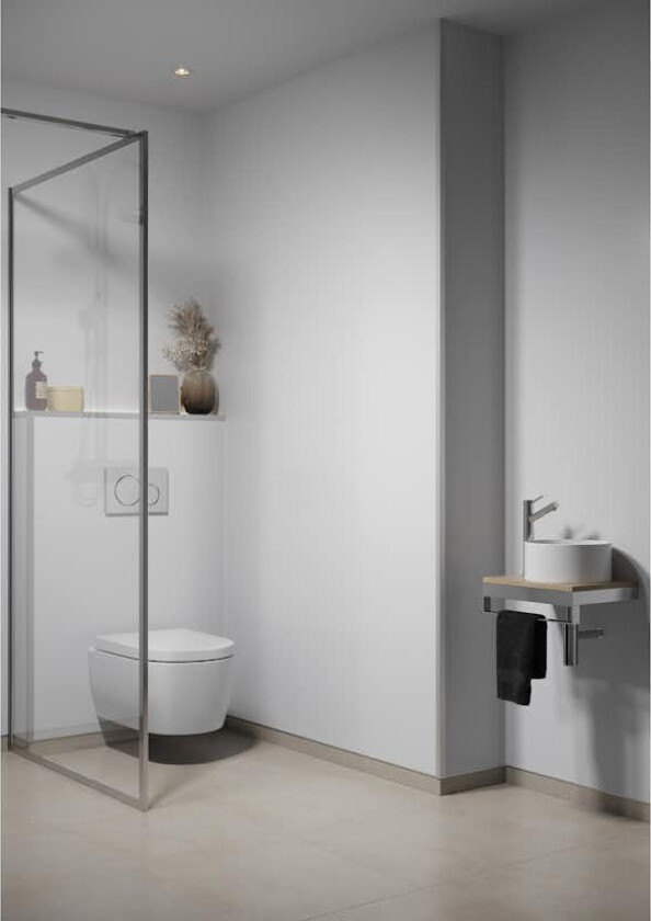 Baderomspanel Fibo 1091-T00 Rhodos White