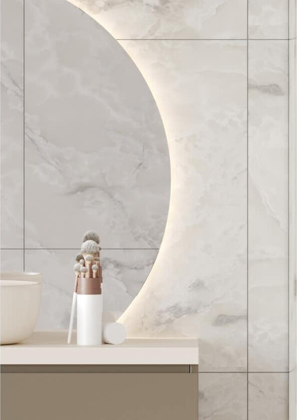 Baderomspanel Fibo 4023-M6080 Arctic Onyx