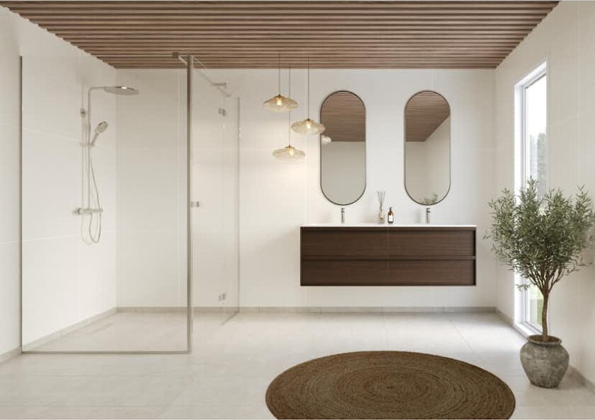 Baderomspanel Fibo 4499-M6080 Salted Stone