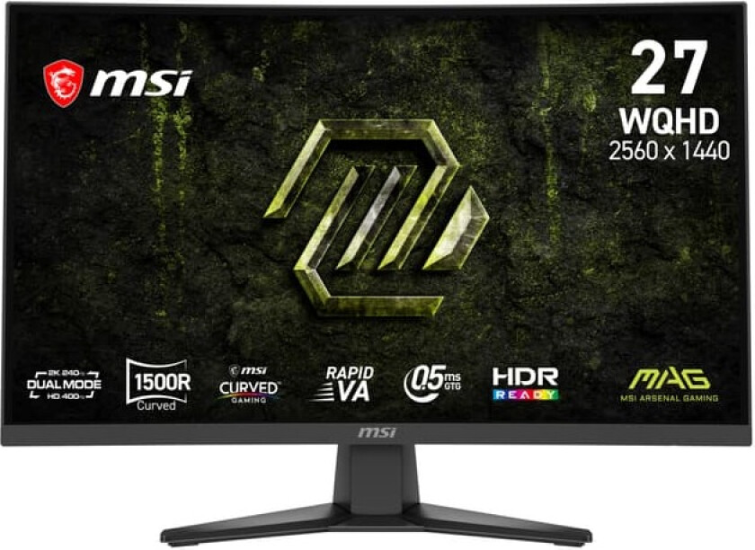 MAG 275CQDF X24 27/VA/240Hz/1ms gamingskjerm