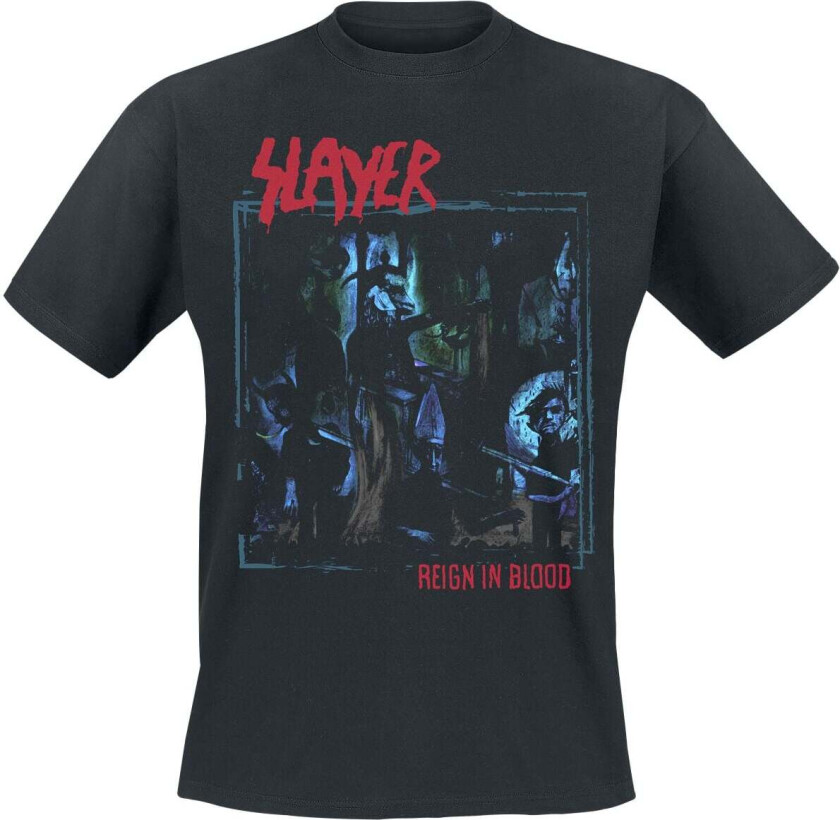 T-skjorte - Frozen Hell Reign In Blood - S til 5XL - Herrer - svart