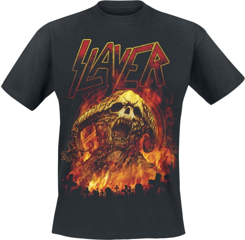 T-skjorte - Demoniac Distress - S til 5XL - Herrer - svart