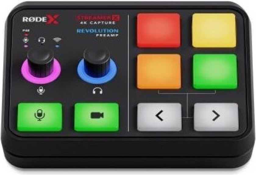 RØDE STREAMER X Video Console interface