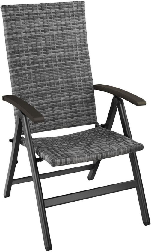 Sammenleggbar hagestol poly rotting Canberra - grå