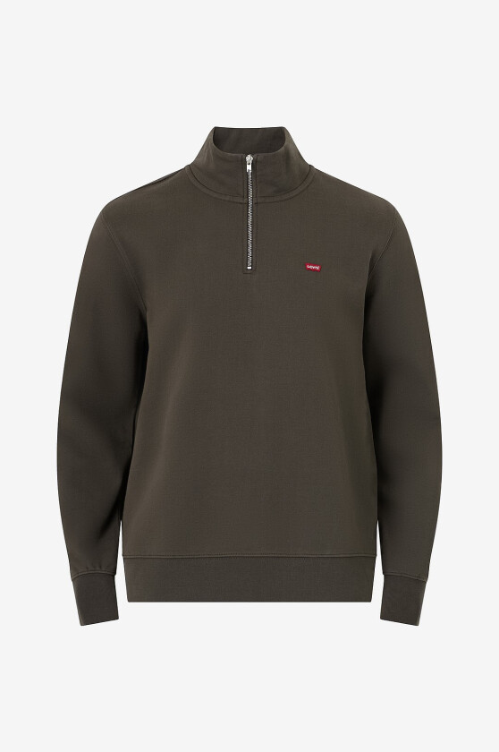 Collegegenser Lse_Original Hm 1/4 Zip - Brun