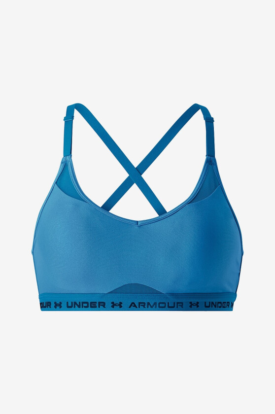 Sports-BH UA Crossback Low Bra - Blå