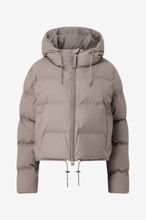 Vinterjakke W Alta Puffer Jacket - Grå
