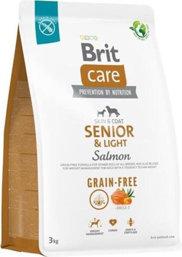 Brit Care Dog Senior & Light Grain Free (3 kg)