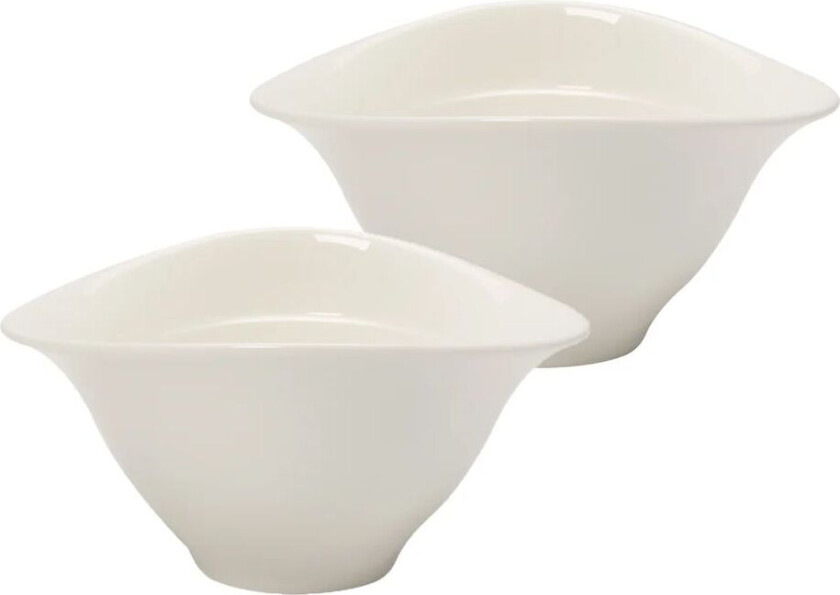 Vapiano suppeskål 2-stk. hvit