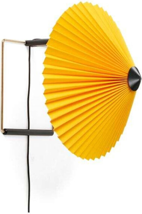 Matin wall vegglampe Ø 30 cm Yellow shade