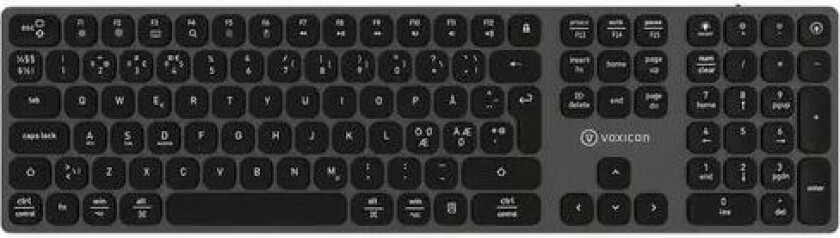 Prime Keyboard Px1 Wf Trådløs Nordisk Tastatur