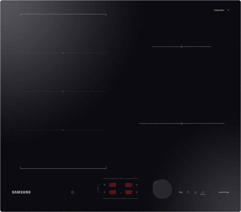 NZ8500BM 6 Series Induksjonstopp, 60CM, Black