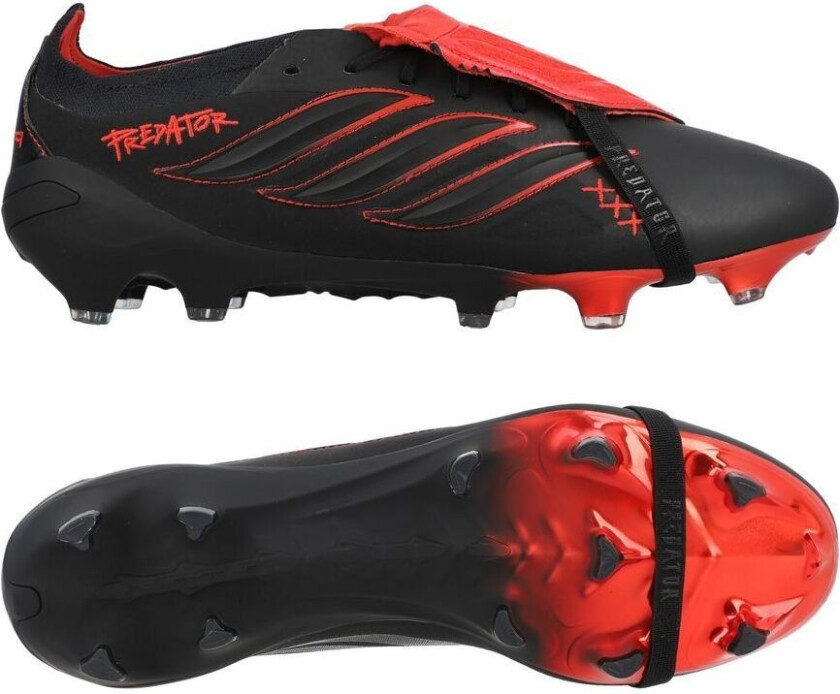 Predator Elite Fold-over Tongue Fg Leather Tech Limited Edition - Gress (Fg), størrelse 41⅓