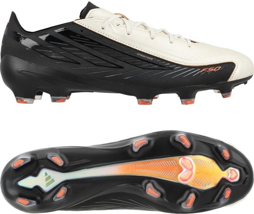 F50 Hyperfast Elite Fg Leather Tech Limited Edition - Gress (Fg), størrelse 43⅓