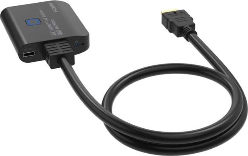 HDMI-splitter mini 4K/60 Hz 2-veis
