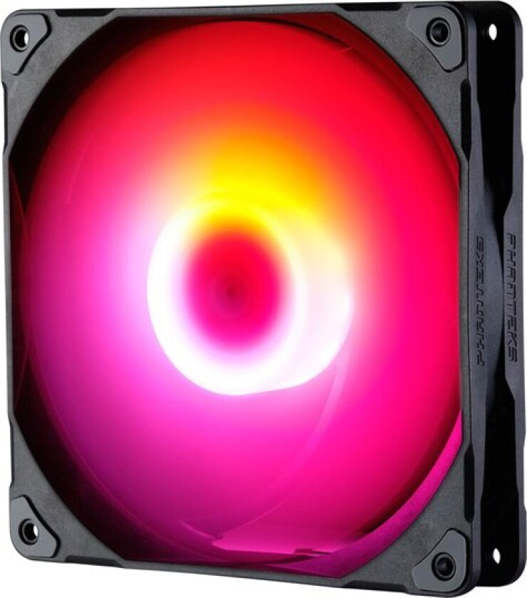 M25 140mm PWM Fan DRGB - Kabinettvifte - 140mm - Svart med RGB LED-lys - 37 dBA