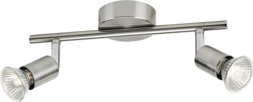 myLiving Limbali Taklampe matt krom, 2xGU10, 230V