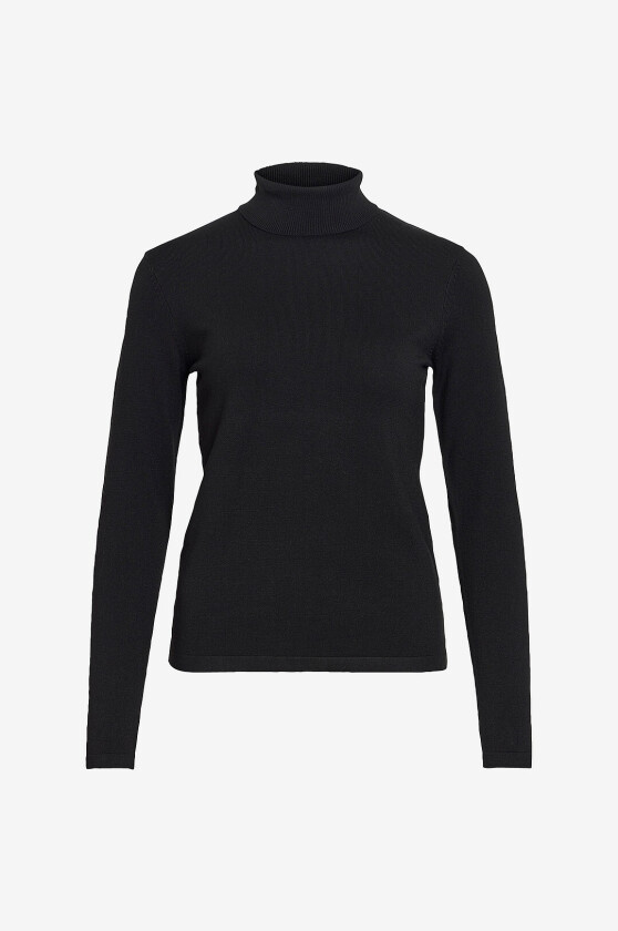 Genser Vimalu Rollneck L/S Knit Top - Svart